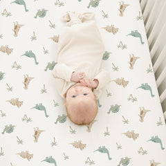 Konssy Soft cotton baby sheet delivers breathable comfort during naps