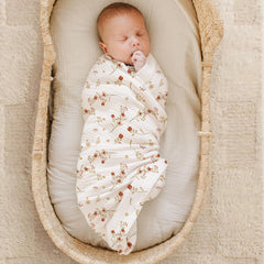 Konssy two-pack blanket set: neutral and patterned options suit boys and girls.