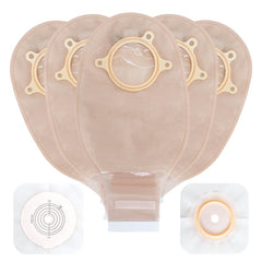 KONWEDA ostomy bag cut-to-fit with secure closure for customized wear