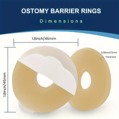 KONWEDA barrier ring packaging blister displaying on-demand ostomy care