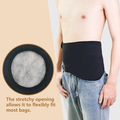 KONWEDA ostomy belt moisture-wicking fabric keeps skin dry.