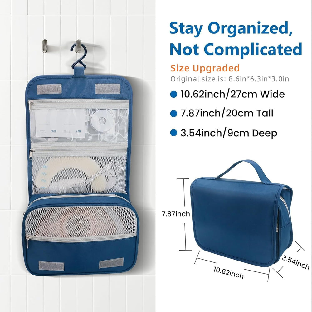 KONWEDA ostomy travel bag compact design fits in luggage or a purse