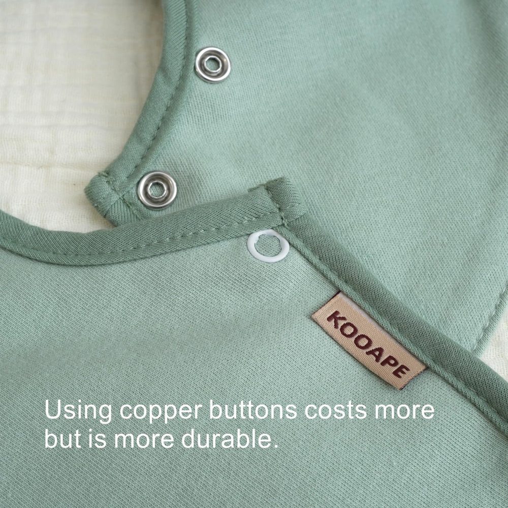 Kooape bibs are easy to machine wash for busy days