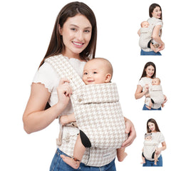 Koohaoo baby carrier with ergonomic design supports hip healthy M-position