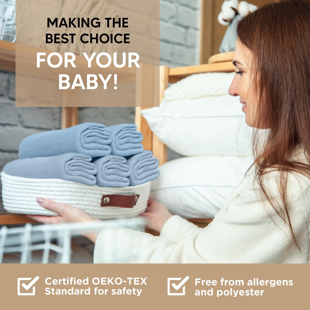 KoolerThings bassinet sheets care instructions, machine-washable and easy-clean features.