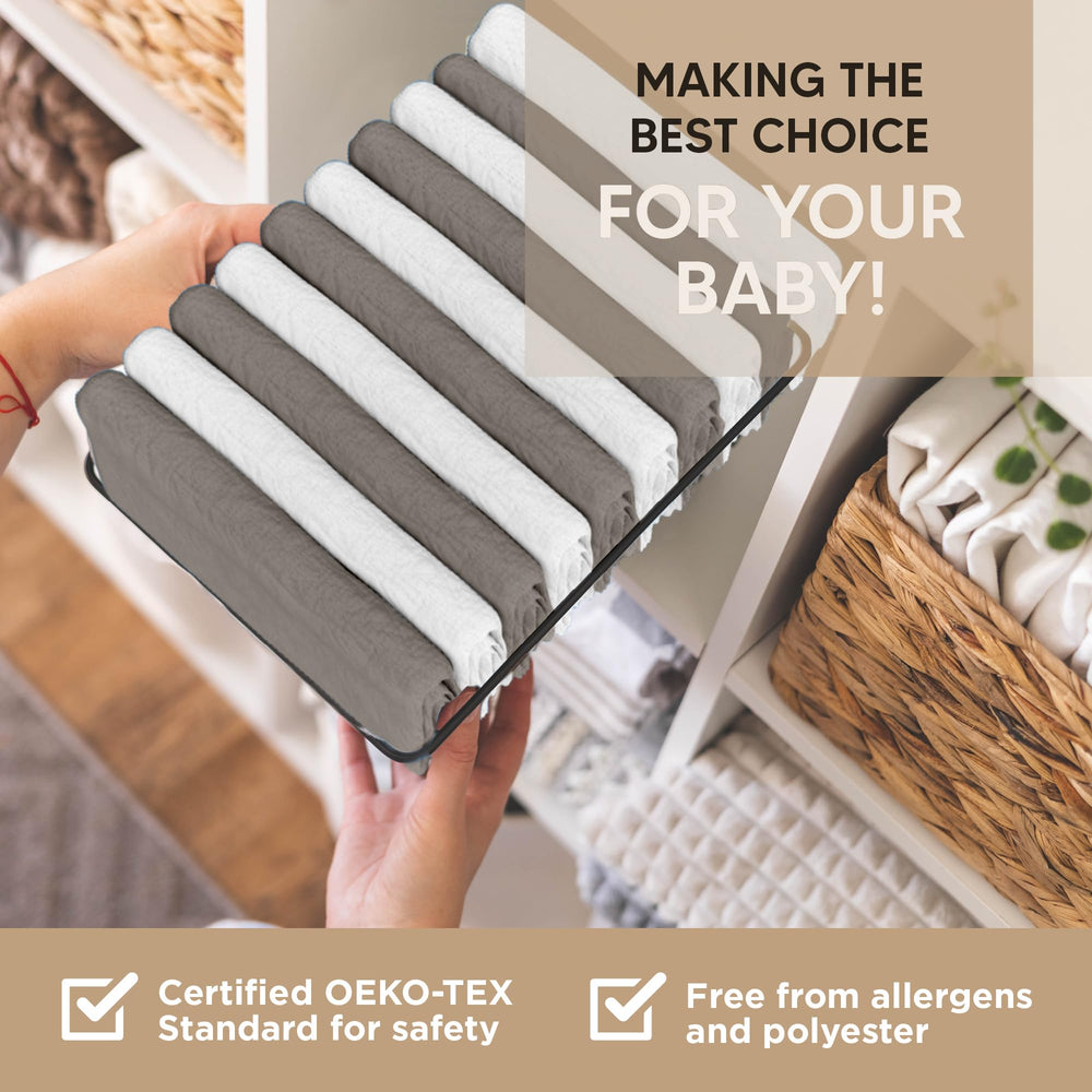 OEKO-TEX certified safety for toxin-free sleep surfaces