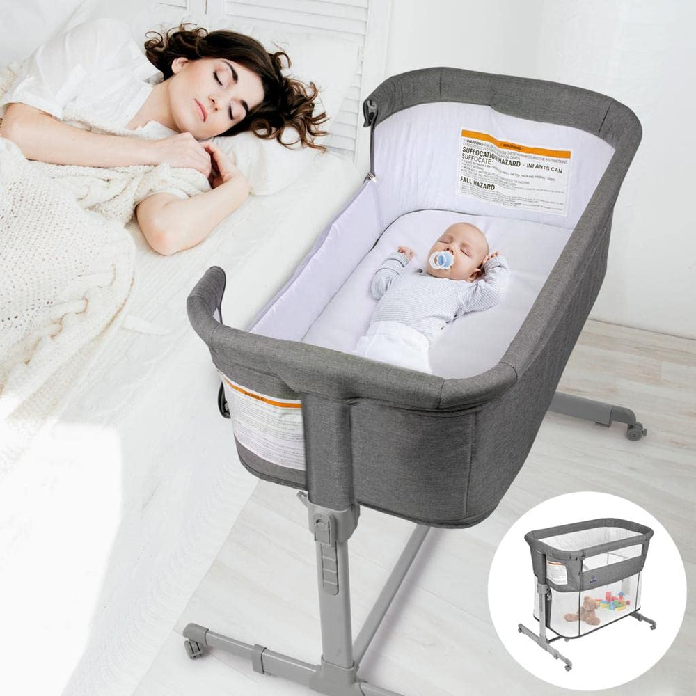 KoolerThings bassinet in standalone mode for flexible baby sleep