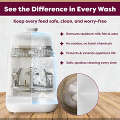 KoolerThings bottle wash tablets with Momcozy compatibility for safe, effective bottle cleaning.