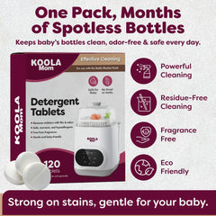 KoolerThings tablets for pump-parts cleaning, keeps parts spotless between uses.