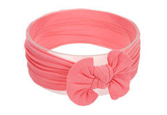 Koolgil bow knot headband in watermelon pink for everyday wear and photos