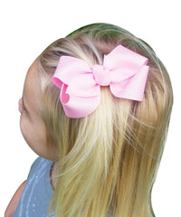 Koolgil orange bow-knot clip adds cute touch for daily wear
