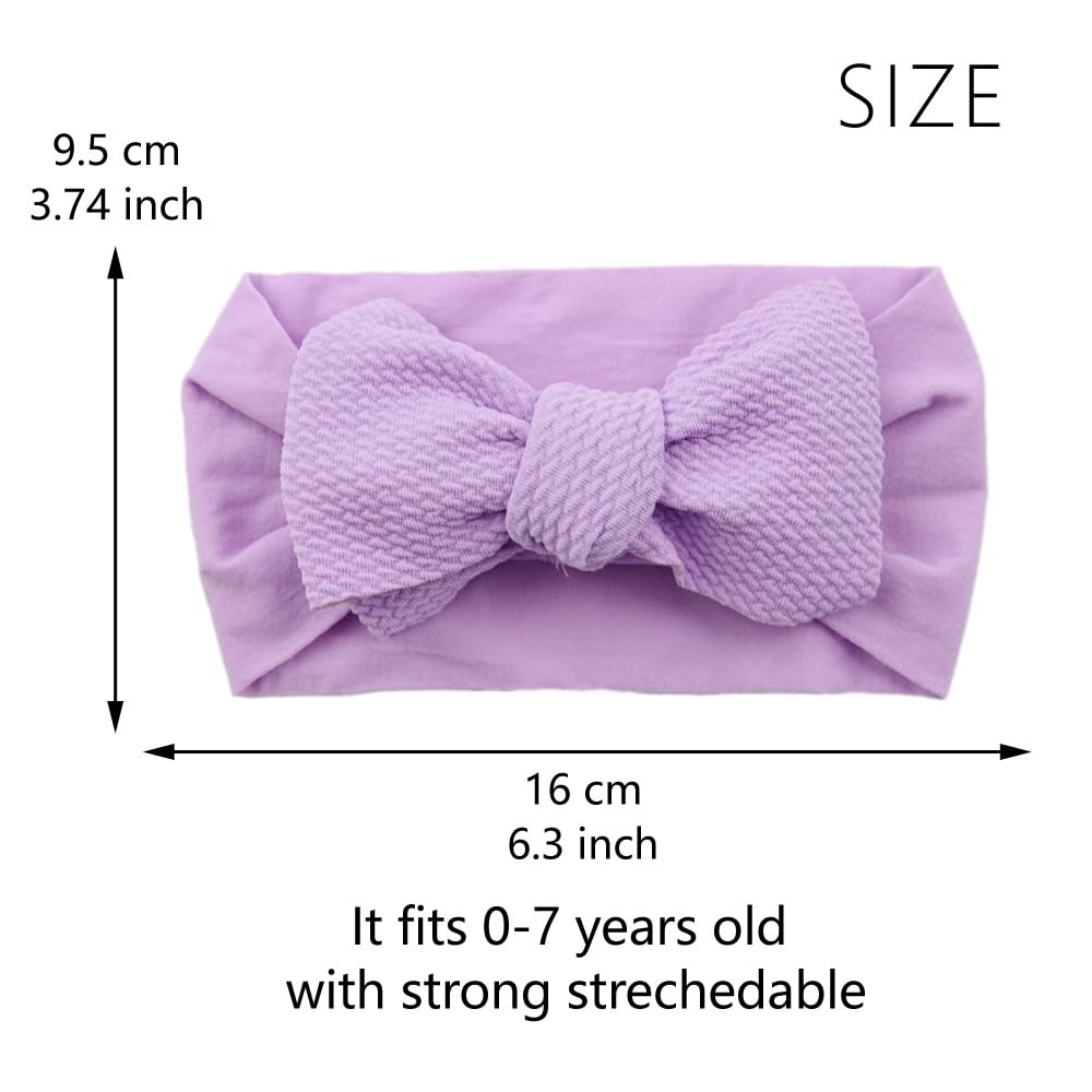 Koolgil infant headband stretches for newborn to toddler fits