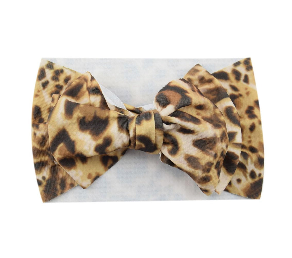 Koolgil headband leopard print ready for family photos