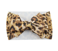 Koolgil headband leopard print ready for family photos