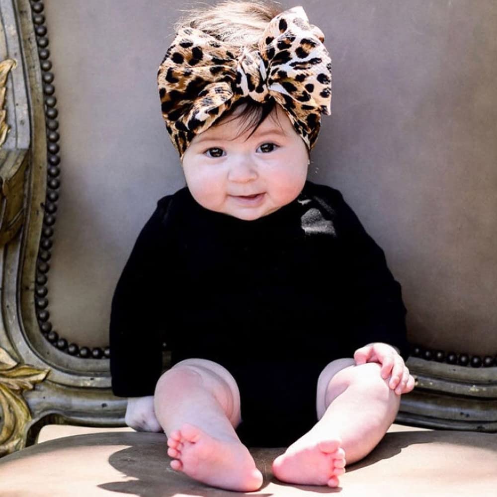 Koolgil leopard print headband with gentle stretch and comfort