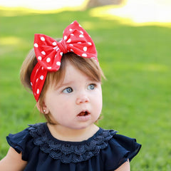 Koolgil soft cotton headband for toddlers keeps hair tidy during playtime