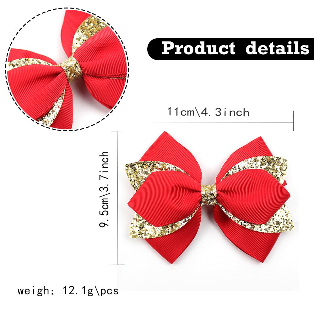 Koolgil sunflower gift-set bow clips, ideal for gifting and coordinating outfits.