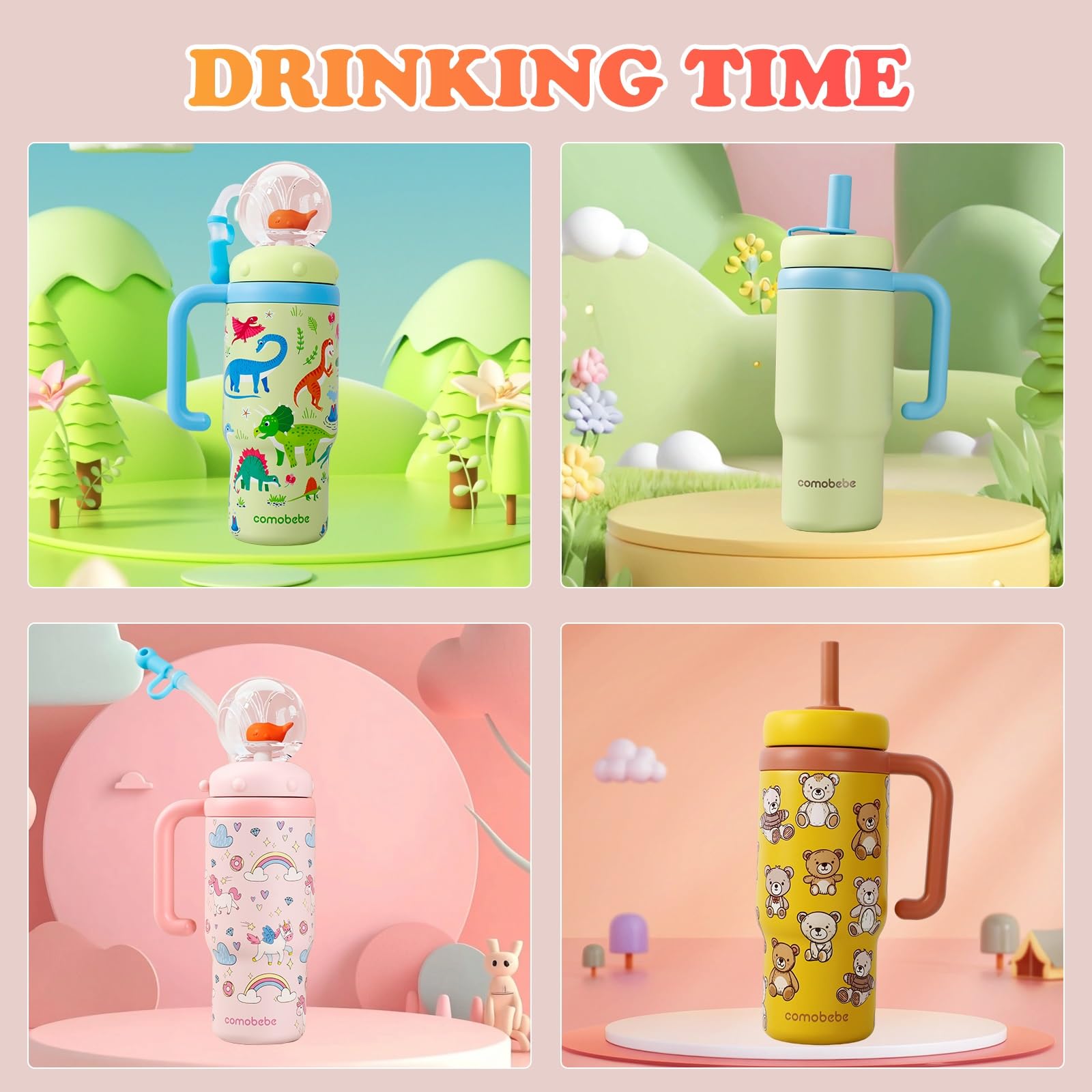 KoovDem BPA-free materials prioritize safe hydration for kids, teens, and adults.