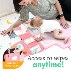 Kopi Baby lightweight foldable diaper pad for easy packing