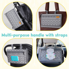 Kopi Baby pad folds compactly for travel, saving space in bags or trunks