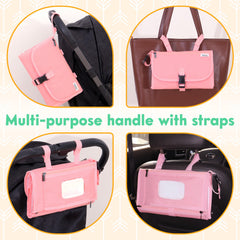 Kopi Baby smart travel bag with two sides offers organized storage