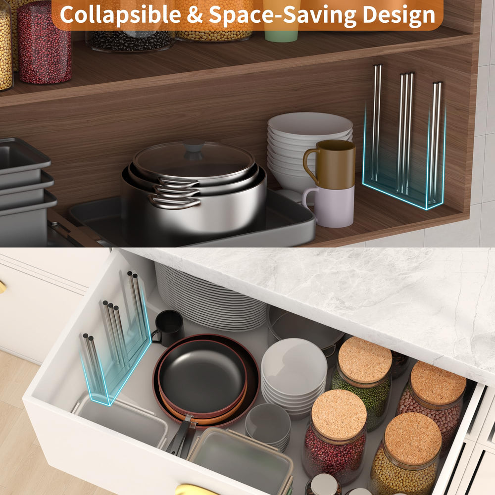KORRTFID rack features rust-proof stainless steel rods for sturdy drying.