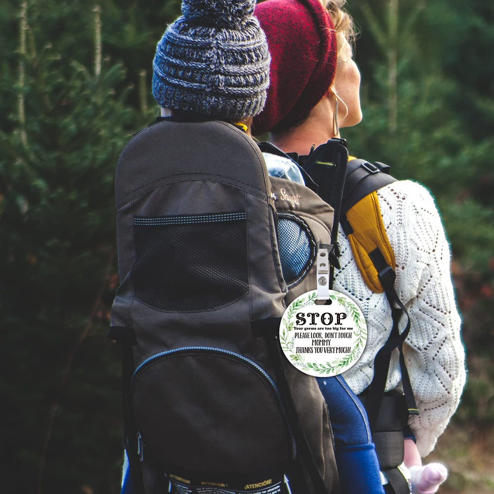 KORTTITALO newborn safety set communicates polite boundaries to visitors