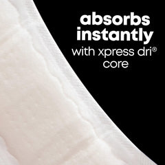 Kotex Lightdays liner long individual wrapper designed for on the go use.