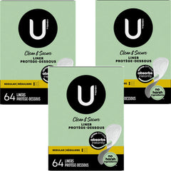 Kotex Lightdays Liners Regular soft-silky pack closeup for daily comfort and discreet wear.
