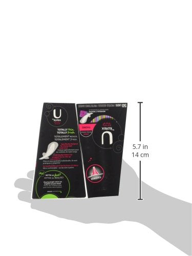 Kotex U by Kotex Barely There pantiliner ideal for on-the-go protection.