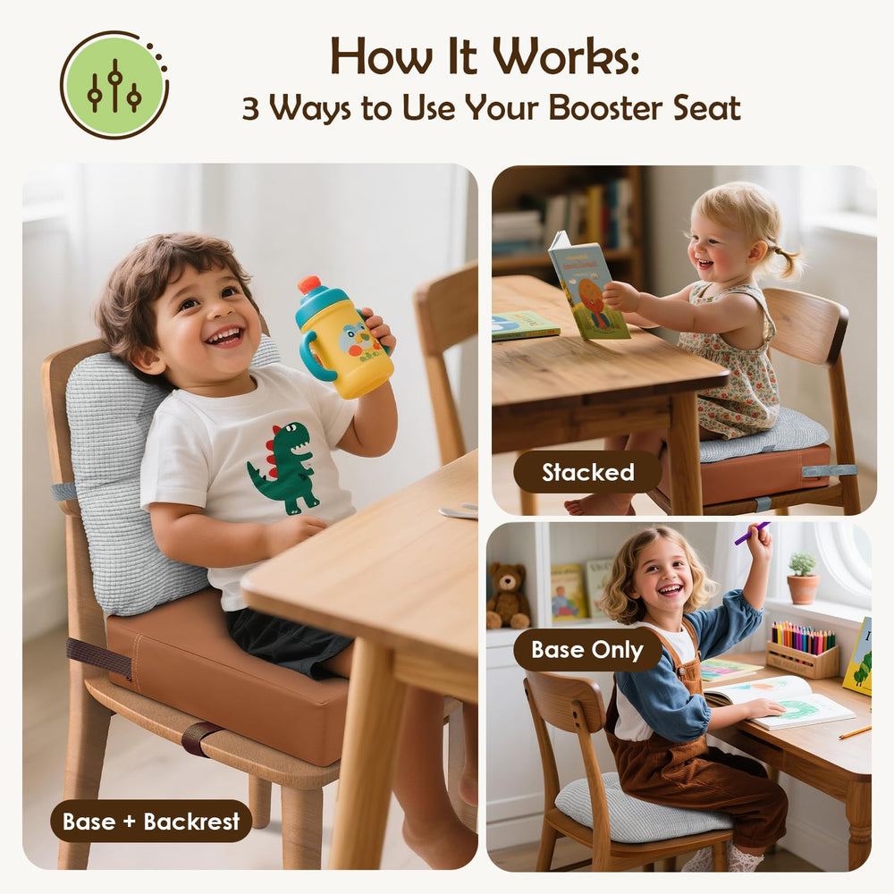 KOXUIUF high-density foam seat maintains shape during meals