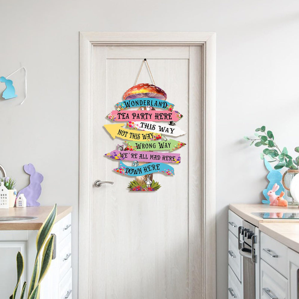 KOYILTD Alice Wonderland party decor arrow elevates photo backdrops