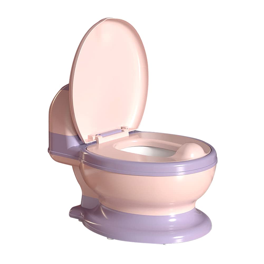 Koyosnier potty training toilet with realistic design supports toddler transition to real toilet.