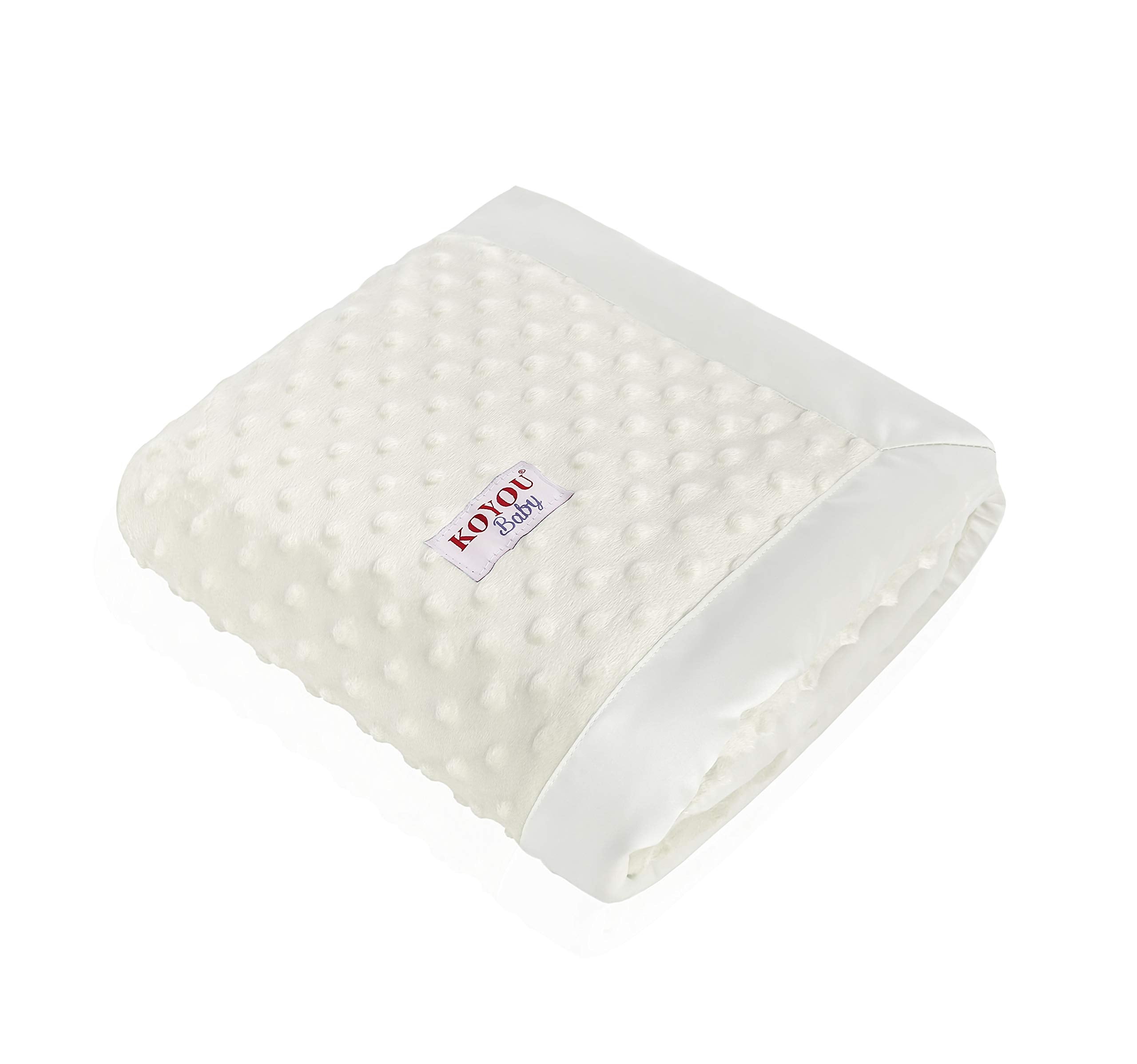 KOYOU Baby blanket 30x35 size ideal for car seats and strollers.