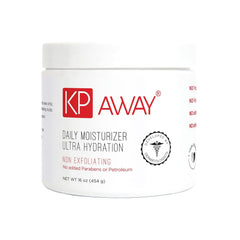KPAWAY Kids KP cream bottle shows gentle hydration for delicate skin.