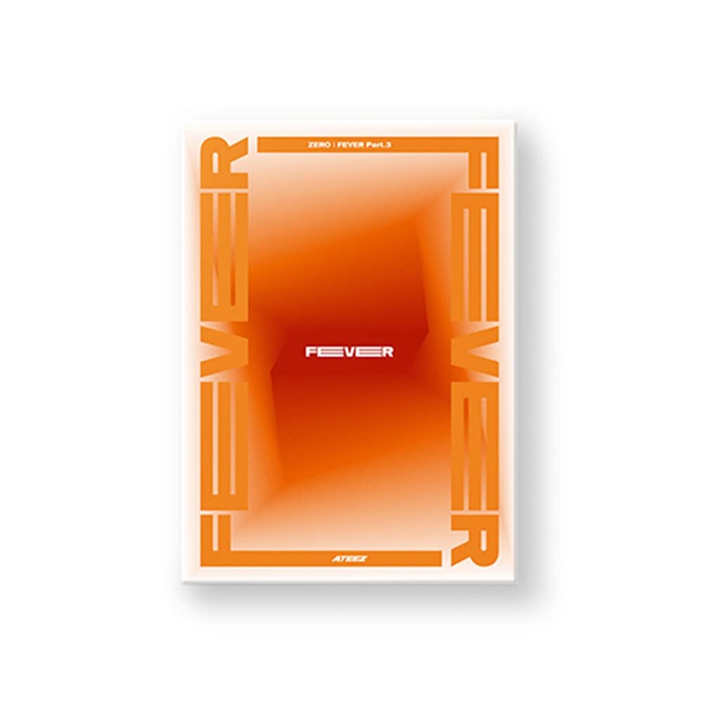 KQ Ent. ATEEZ ZERO: FEVER Part 3 diary cover—collectible display for fans