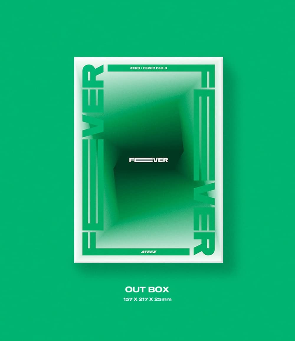 KQ Ent ATEEZ ZERO FEVER Part 3 album layout highlighting crisp imaging and collectability