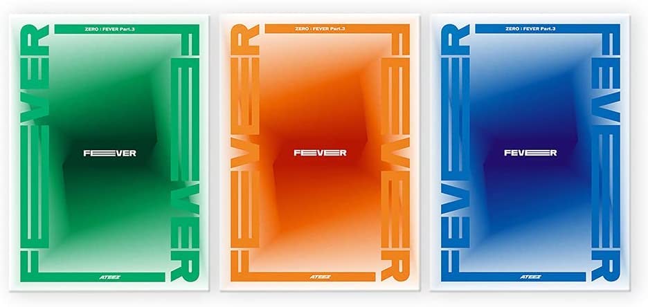 KQ Ent. ATEEZ ZERO: FEVER Part3 album cover with collectible artwork and durable packaging.