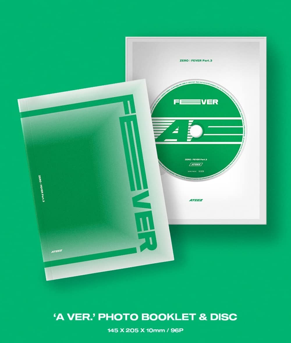 KQ Ent ATEEZ ZERO FEVER Part 3 extra photocards set ready for trading and swapping