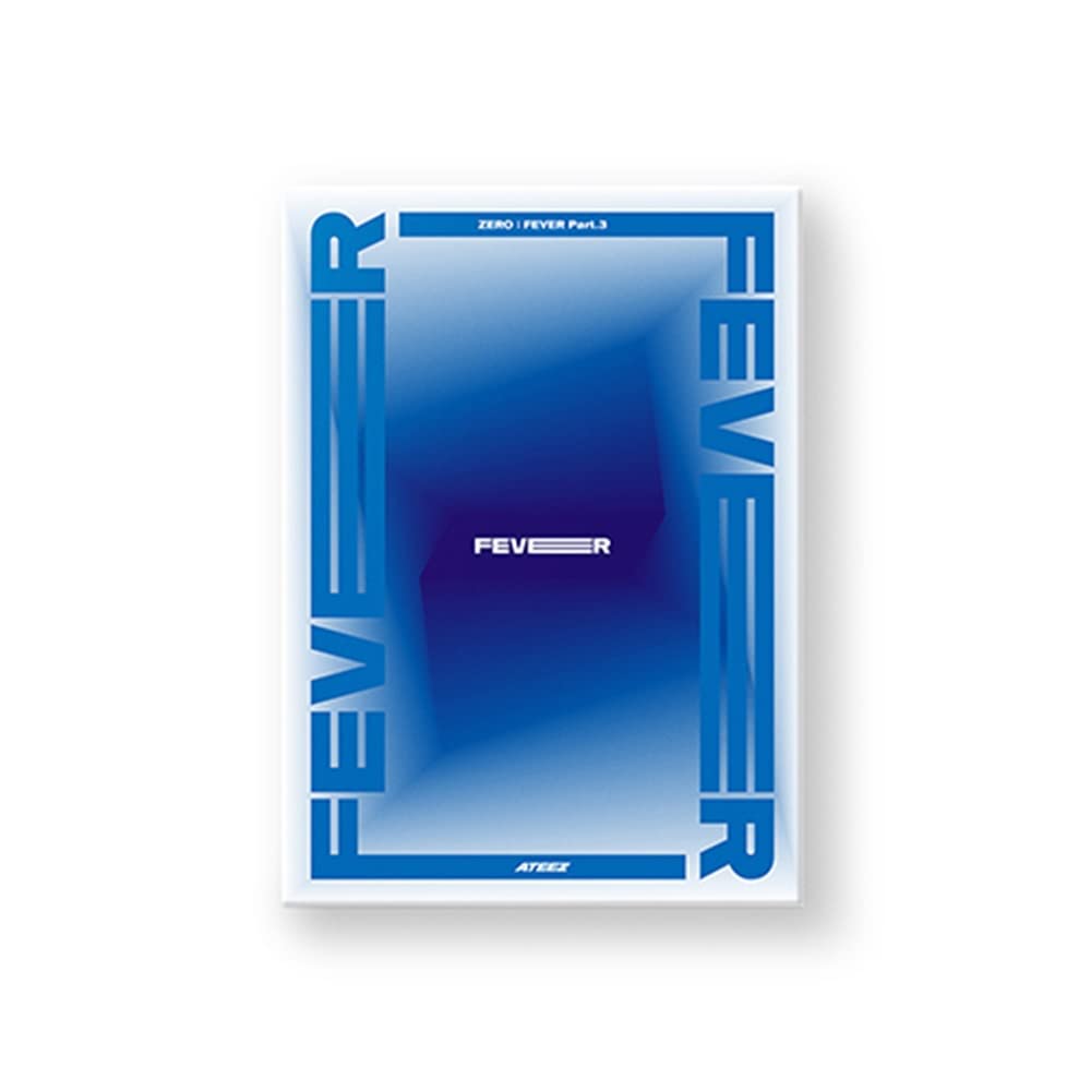 KQ Ent. ATEEZ ZERO FEVER Part 3 Z-Ver album cover for bold display and collection.