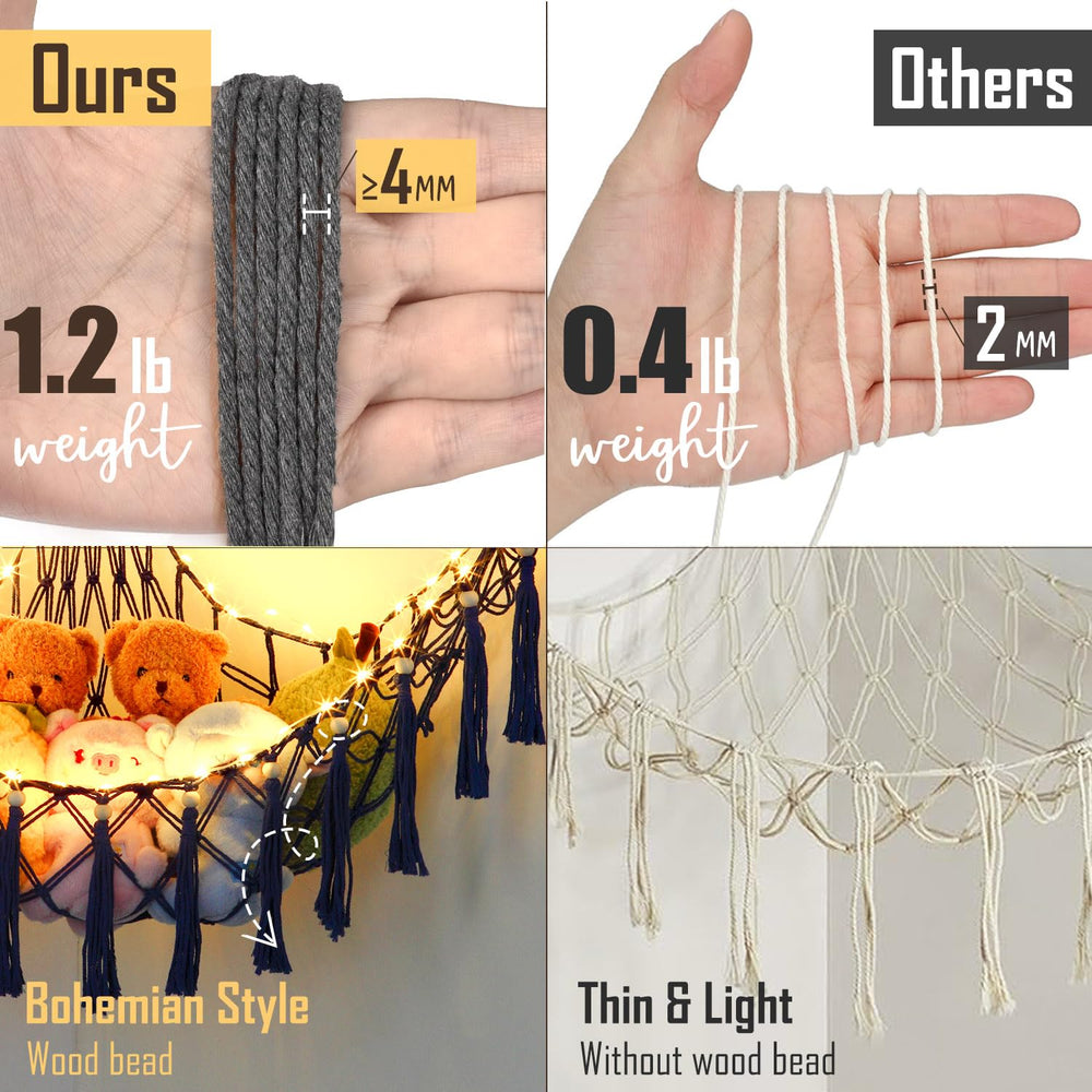 Krislait 75 LEDs provide warm lighting for a cozy play space