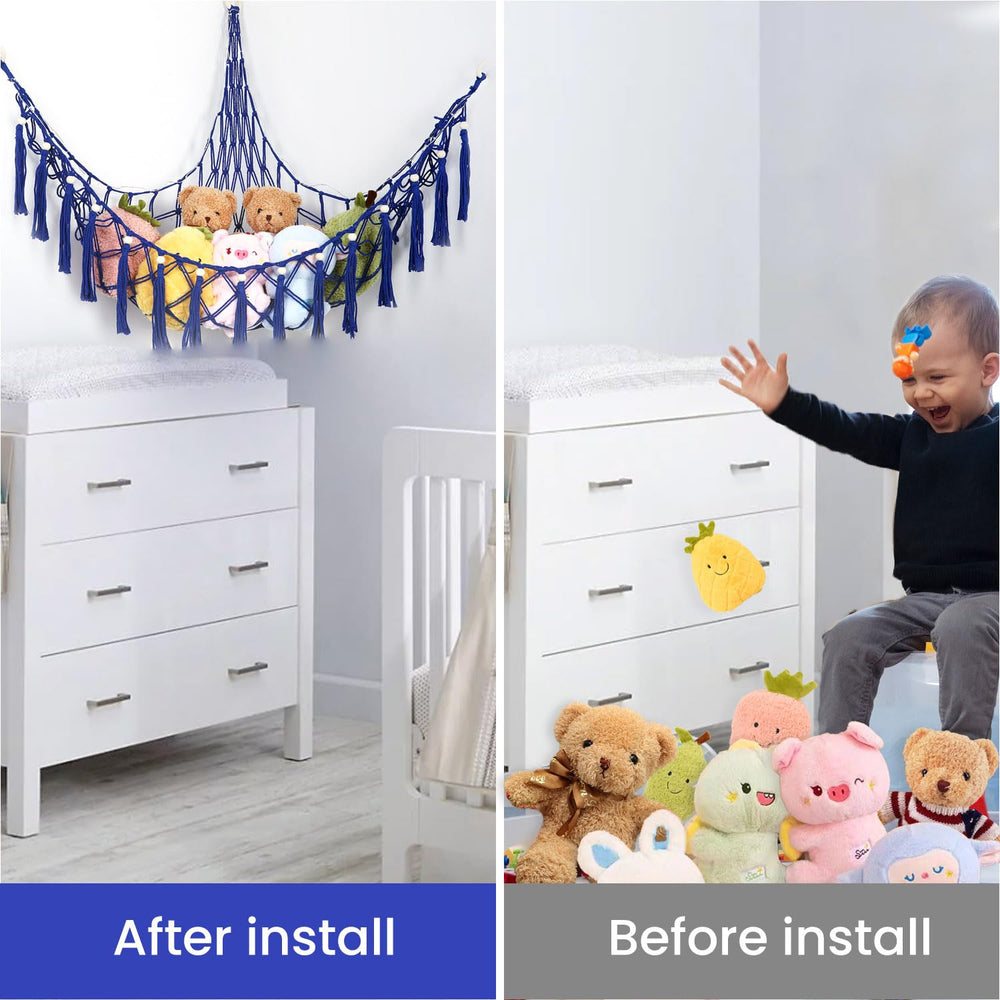 Krislait easy-install hooks simplify mounting and setup.