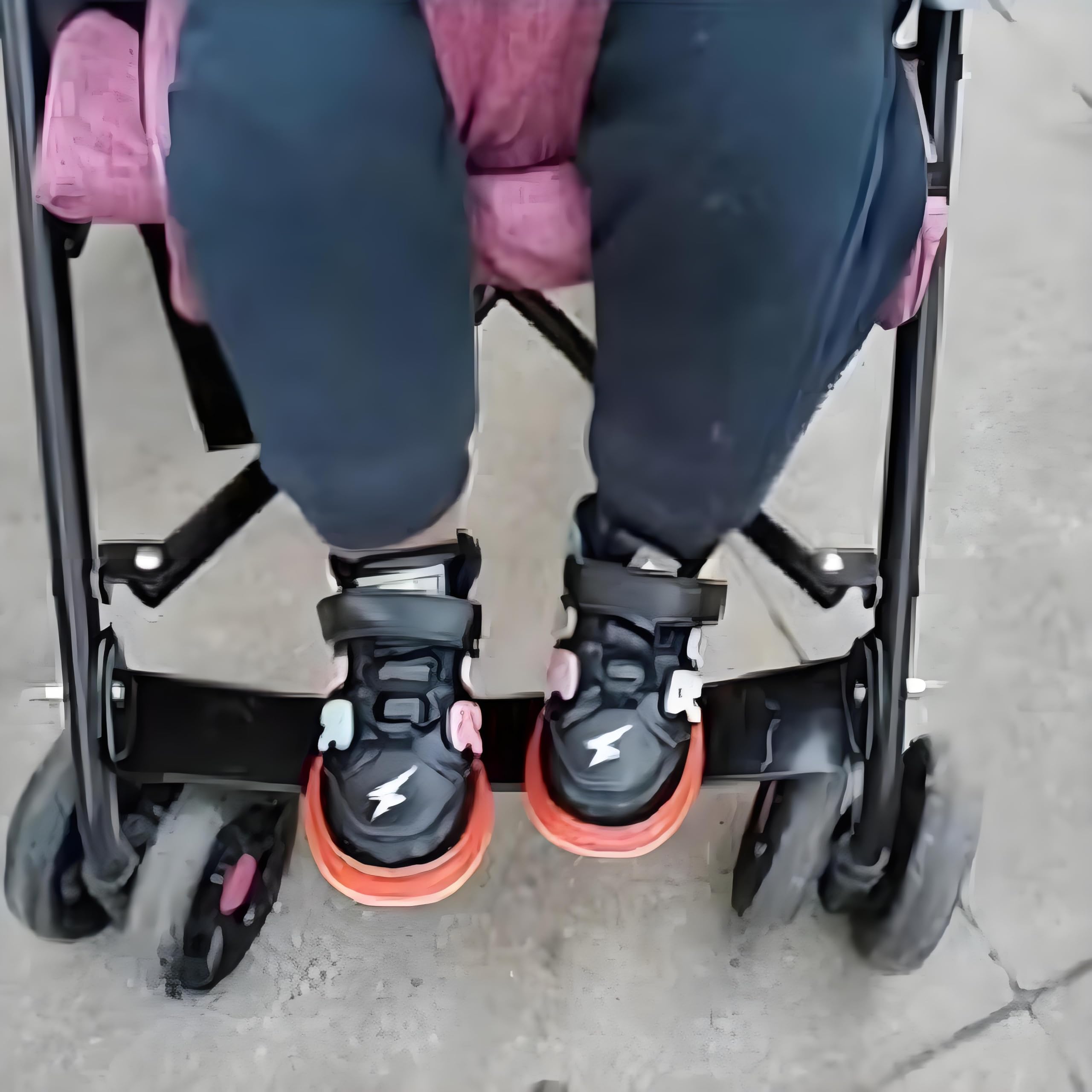Kryoflare footrest enhances daily walks for toddlers