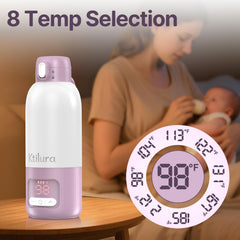 FDA-grade stainless steel heating chamber ensures safe, odor-free heating on the go.