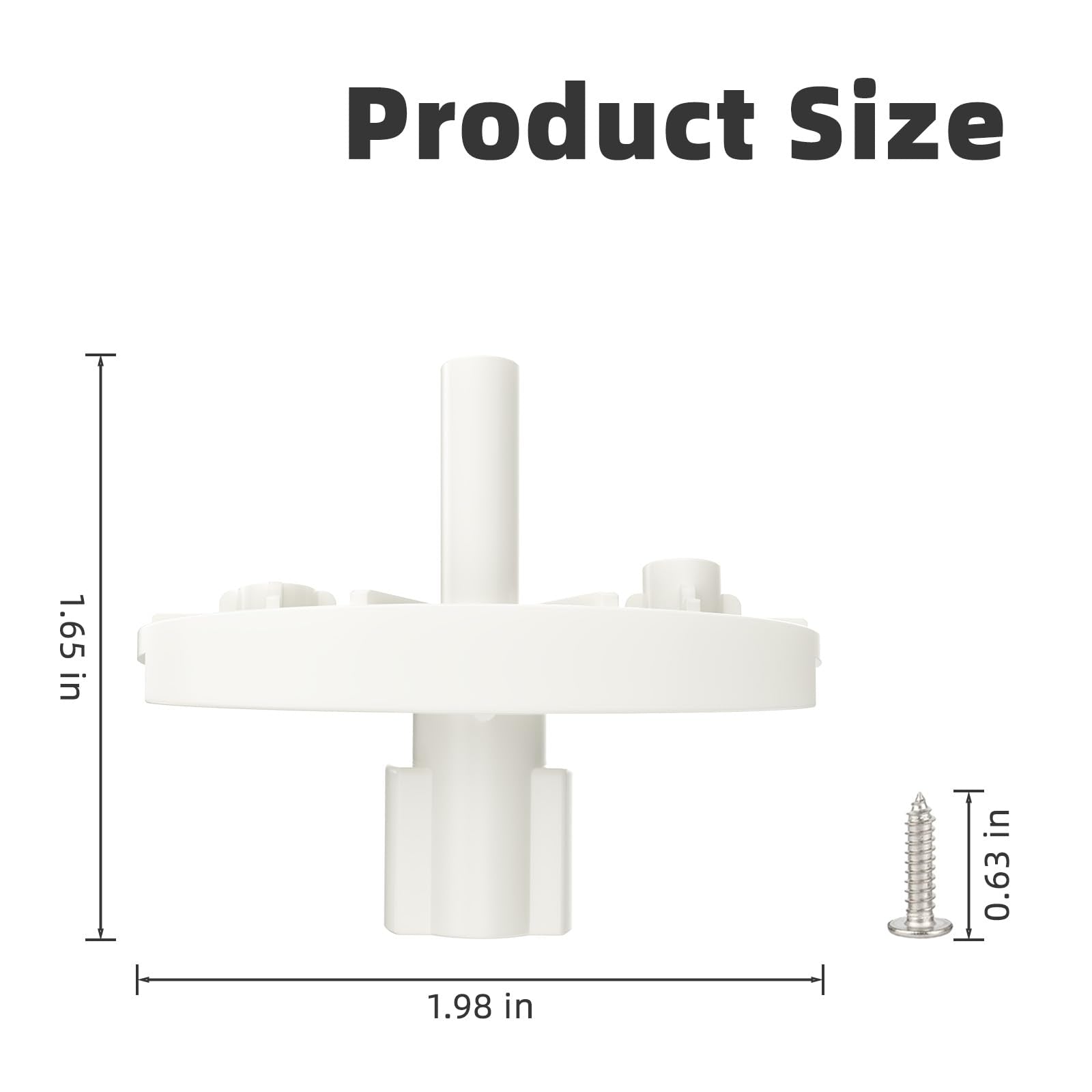 K TOMOTO screws for connector ensure quick, tool-free installation for Mamaroo 1037.