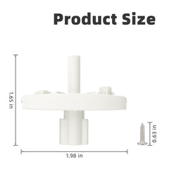 K TOMOTO screws for connector ensure quick, tool-free installation for Mamaroo 1037.