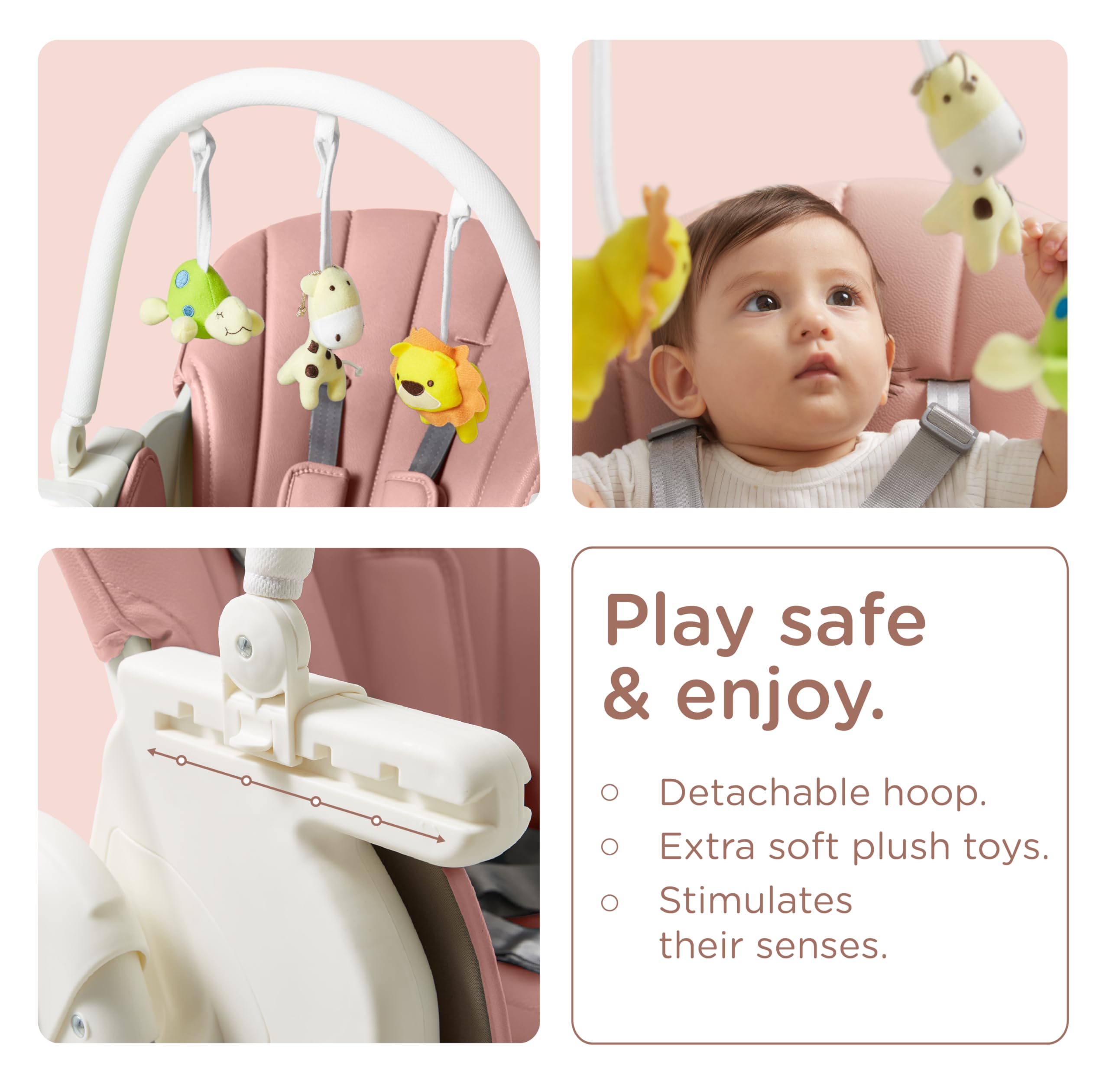 KÜB chair with 7 height positions for growing child