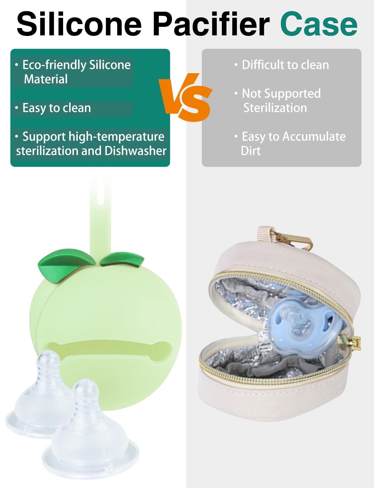 KUBYA diaper bag with five carrying methods for easy travel
