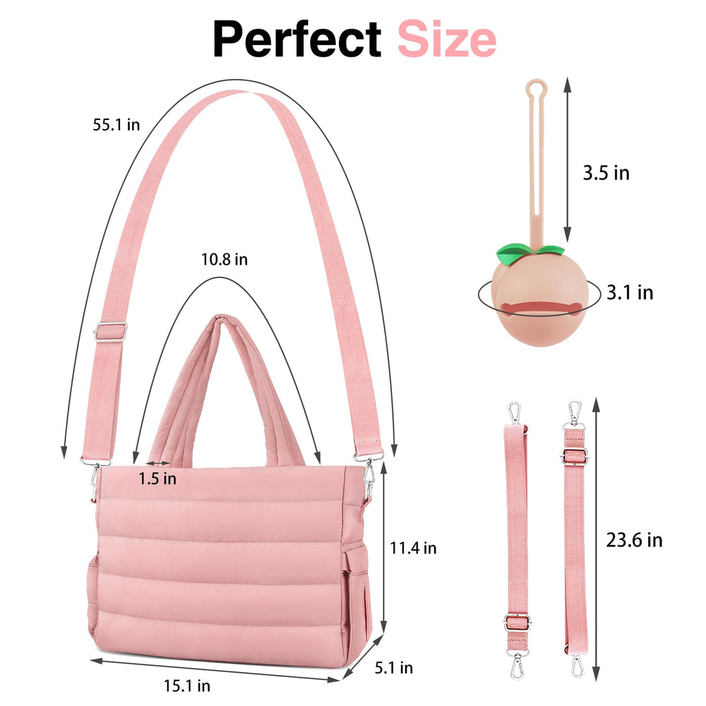 Stroller straps on the KUBYA bag simplify attachment to a stroller