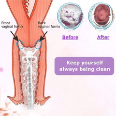 Kueysing pump-action system lets you control rinse pace.